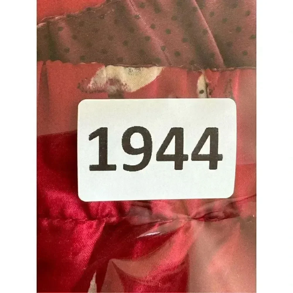 Gilligan & O'Malley Red Women's Satin Floral Lightweight Pajama Pants SZ M #1944